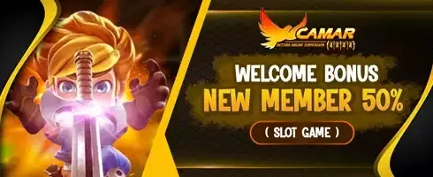 Bonus New Member 50% Ekstra promotion banner